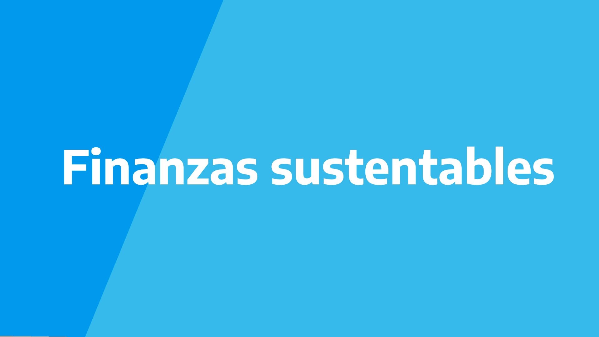 Finanzas Sustentables